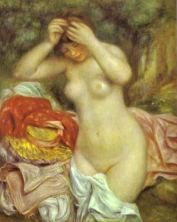 Haga click para ver la imagen ampliada bather arranging her hair.jpg